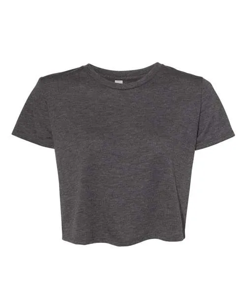 Womens Flowy Crop Tee - 8882
