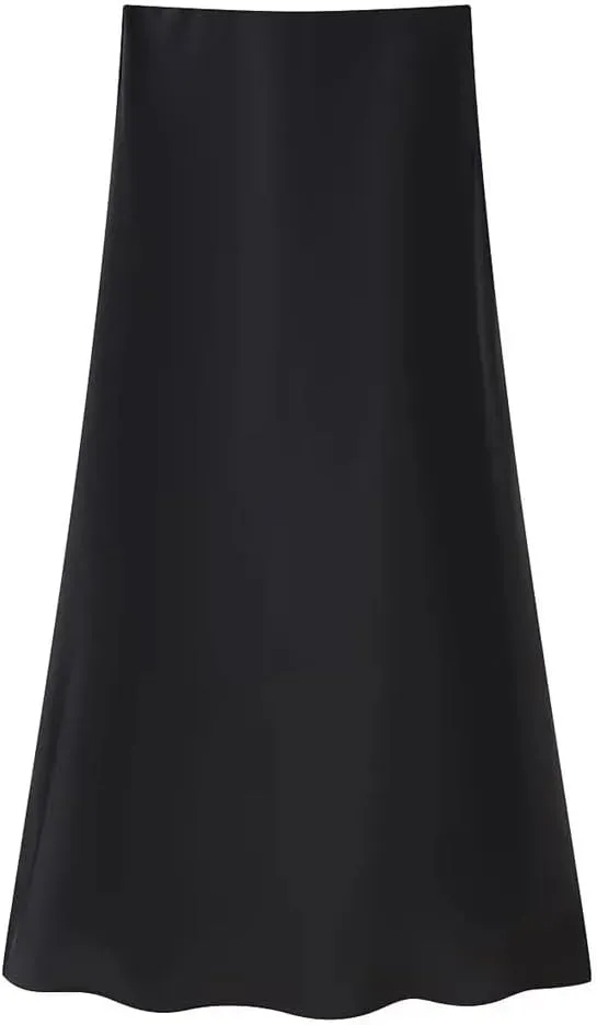 Women's Skirts A-Line High Waist Slim Fit Casual Party Comfortable Office Midi Skirt
