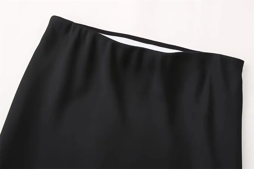 Women's Skirts A-Line High Waist Slim Fit Casual Party Comfortable Office Midi Skirt