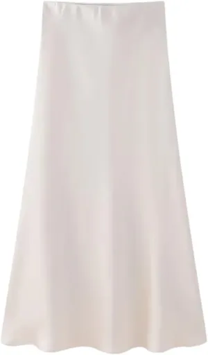 Women's Skirts A-Line High Waist Slim Fit Casual Party Comfortable Office Midi Skirt