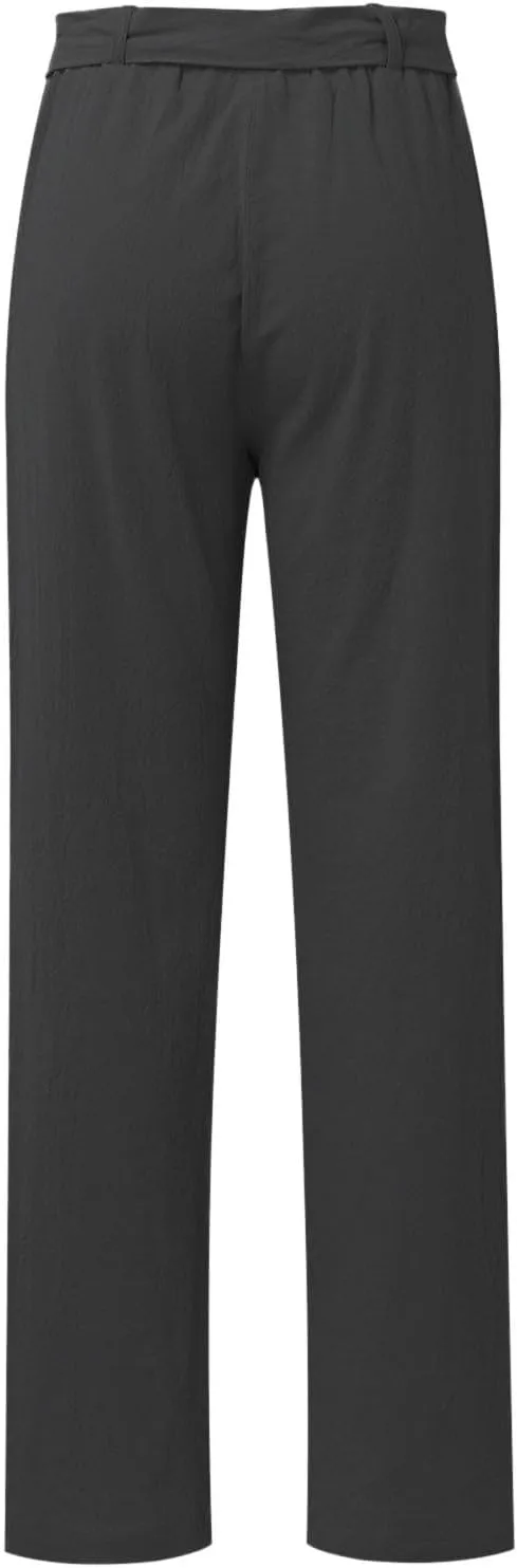 Women's Winter Warm Fleece Joggers Pants Winter Funky Yoga Pants with Pockets Fleece Lined Wide Leg