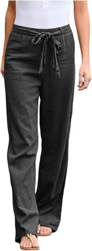 Women's Winter Warm Fleece Joggers Pants Winter Funky Yoga Pants with Pockets Fleece Lined Wide Leg