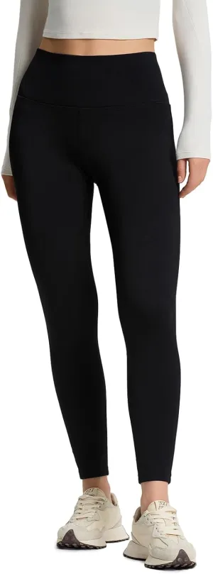 Yogipace Women's CozyWarmth Petite/Regular/Tall High Waisted Thick Fleece Lined Leggings Warm Thermal Tight with Zip Pocket
