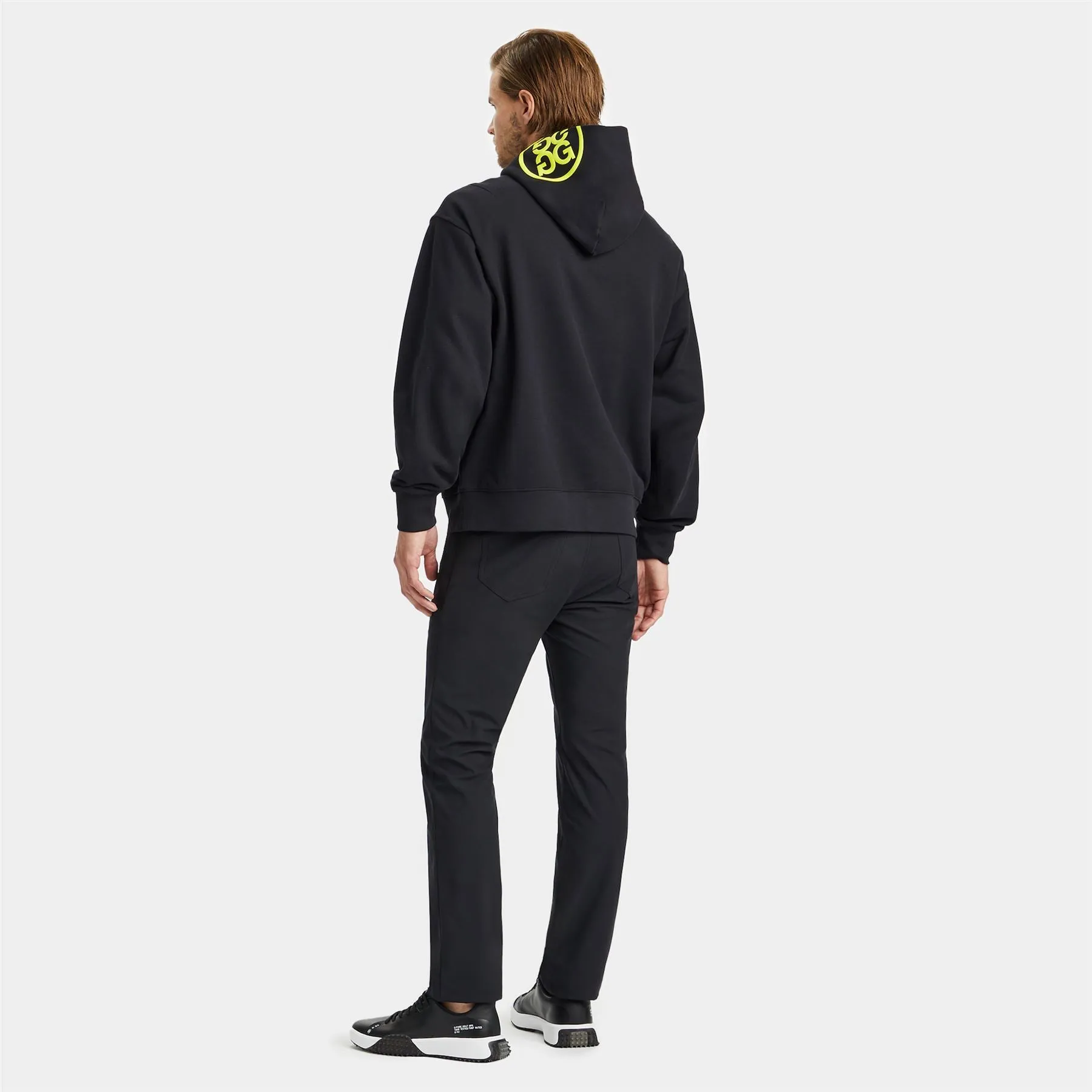Zero Fux Oversized French Terry Hoodie Onyx - SS24